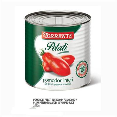 POMODORI PELATI LA TORRENTE KG.2,5